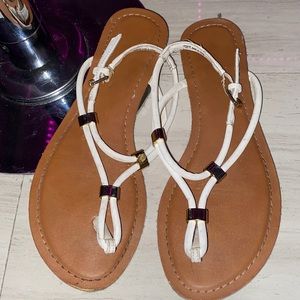 very worn 5 year old sandals